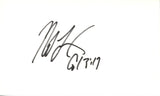 Neil Lomax Autographed St Louis Cardinals Index Card Beckett 45354