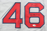 Bob Stanley Signed Boston Red Sox Jersey (JSA) BoSox Pitcher from 1977 - 1989