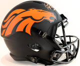 Peyton Manning Broncos Eclipse Replica Speed Helmet Fanatics COA