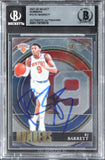 Knicks RJ Barrett Authentic Signed 2021 Select Numbers #13 Card BAS Slabbed