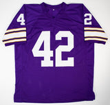 John Gilliam Signed Minnesota Vikings Jersey (JSA COA) 5xPro Bowl Wide Receiver