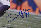DeMarcus Ware Autographed 16x20 Denver Broncos Photo Deluxe Framed Beckett COA