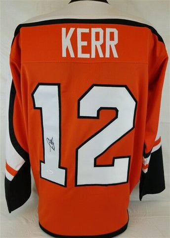 Tim Kerr Signed Philadelphia Flyers Jersey (JSA COA) Record 4 / 50+ Goal Seasons