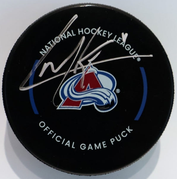 Cale Makar Signed Colorado Avalanche Official Game Puck - Fanatics Authenticated