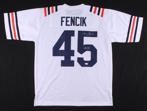 Gary Fencik Signed Chicago Bears Jersey Inscribed SBXX (JSA ) 2xPro Bowl D.B.