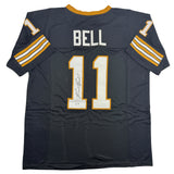Autographed/Signed Ronnie Bell New Orleans Black Football Jersey BAS COA