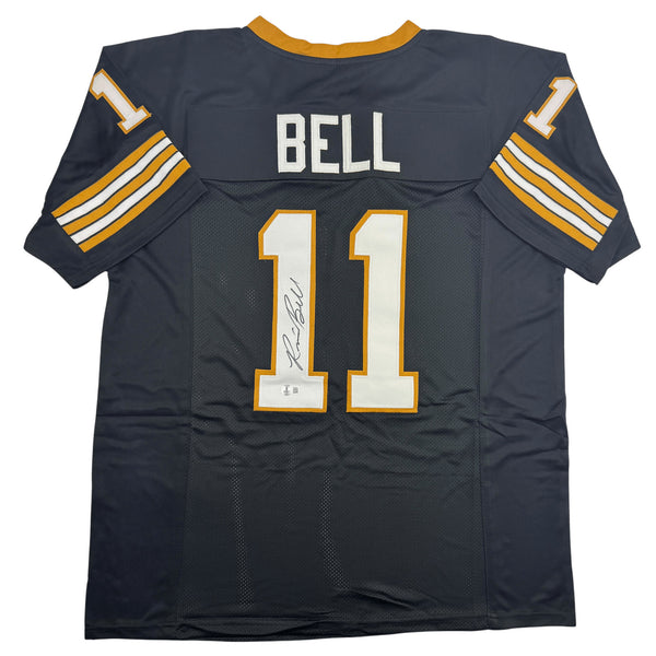 Autographed/Signed Ronnie Bell New Orleans Black Football Jersey BAS COA