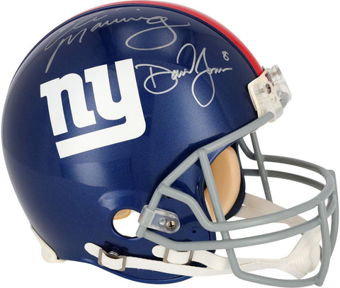 Eli Manning & Daniel Jones New York Giants Signed Riddell VSR4 Authentic Helmet