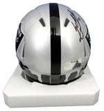 Sabastian Janikowski Signed/Auto Raiders Silver Mini Helmet Radtke 200941