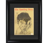Joe Namath Signed New York Jets Framed Sporting News NFL Newspaper w/ Inscr.