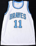 Bob McAdoo Signed Buffalo Braves White Home Jersey (JSA COA) Hall of Fame 2000