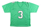 Nolan Smith Jr Philadelphia Signed Kelly Green Football Jersey JSA QR Hologram