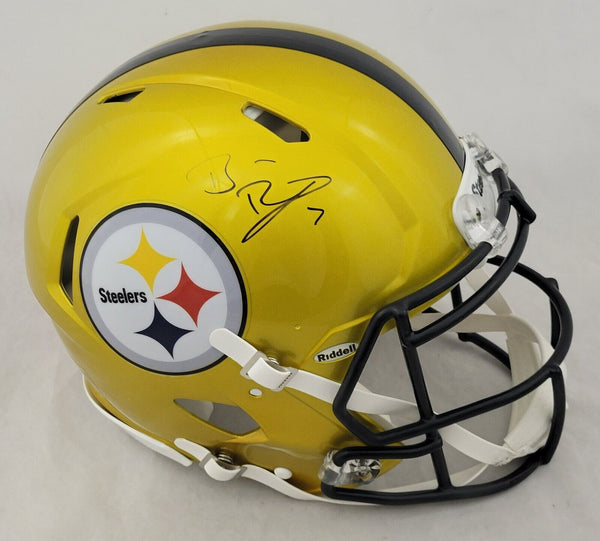 BEN ROETHLISBERGER SIGNED STEELERS F/S FLASH SPEED AUTHENTIC HELMET FANATICS COA