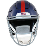 Abdul Carter Autographed New York Giants SpeedFlex Helmet Beckett Witness 51254