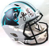 Luke Kuechly Autographed Carolina Panthers F/S Speed Helmet- Beckett W Hologram