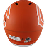 Brian Urlacher Autographed/Signed Chicago Bears F/S AMP Helmet HOF Beckett 49245