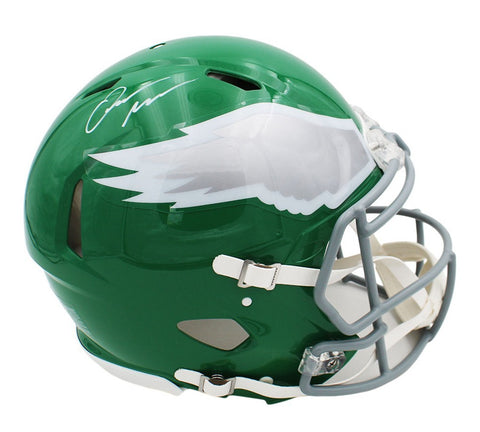 Quinyon Mitchell Signed Philadelphia Speed Authentic Kelly Green NFL Helmet