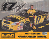 Matt Kenseth NASCAR Authentic Signed 8x10 Promotional Photo BAS #BV70270