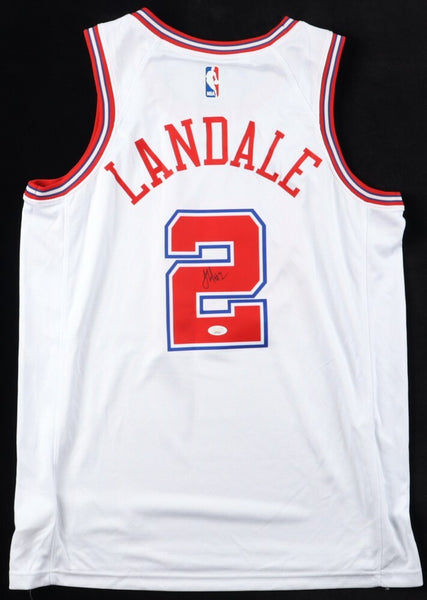 Jock Landale Signed Houston Rockets Nike H-Town Jersey (JSA COA) 2021 NBL Champs