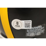 Jerome Bettis Signed Pittsburgh Steelers VSR4 Mini Helmet HOF Beckett W 51765
