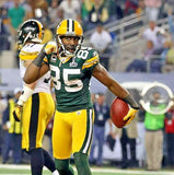 Greg Jennings Signed Green Bay Packers Pro Cut Jersey (JSA) S.B XLV Champion/ TE