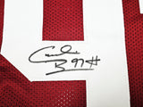 ALABAMA CORNELIUS BENNETT AUTOGRAPHED MAROON JERSEY BECKETT WITNESS 213096
