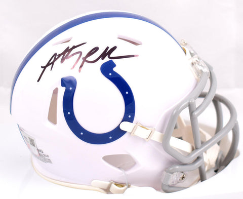 Anthony Richardson Autographed Indianapolis Colts Speed Mini Helmet-Fanatics