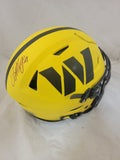 TERRY MCLAURIN SIGNED WASHINGTON RAVE SPEEDFLEX AUTHENTIC HELMET BECKETT QR