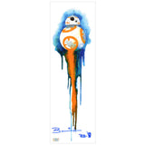 Brian Herring Autographed Star Wars BB-8 5.5x17 Art Print