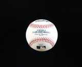 Vladimir Guerrero Signed Baseball w/ Wooden Display Case (JSA COA) 2004 MVP