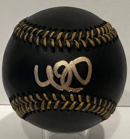 Brewers WILLIAM CONTRERAS Signed Official BLACK Baseball AUTO - Braves - BAS