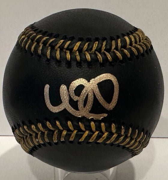 Brewers WILLIAM CONTRERAS Signed Official BLACK Baseball AUTO - Braves - BAS