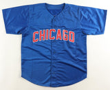 Nico Hoerner Signed Chicago Cubs Blue Home Jersey (Beckett) 2018 1st Round Pick