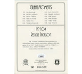 Reggie Jackson Signed NY Yankees Unframed Great Moments Perez-Steele Postcard