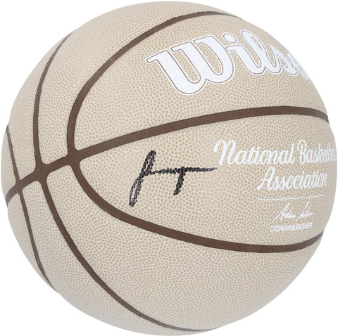 Jalen Green Houston Rockets Autographed Wilson Heritage Forge Series Basketball