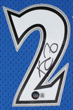 Timberwolves Kevin Garnett Signed Blue 2003-04 M&N HWC Jersey BAS Witnessed