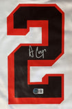 Amari Cooper Signed Cleveland Browns White Nike Game Jersey BAS ITP