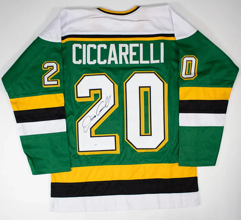 Dino Ciccarelli Signed Minnesota North Stars Jersey /JSA COA/ Hall of Fame 2010