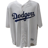 Tommy Lasorda Signed Los Angeles Dodgers White Majestic Jersey BAS 44651