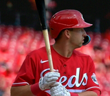 Spencer Steer Signed Cincinnati Reds Jersey (Playball Ink) 2023 Rookie Infielder