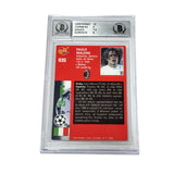Paolo Maldini Signed 2000 Stadion World Stars #35 - BGS 8 AUTO 10