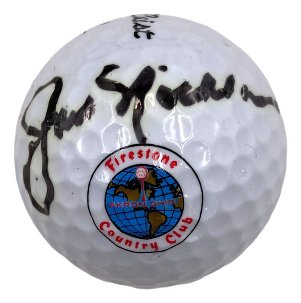 Jack Nicklaus Signed Firestone Country Club Logo Golf Ball BAS AC22587