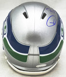 Devon Witherspoon Signed Seahawks Silver Throwback Speed Mini Helmet MCS Holo