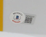 Hines Ward Autographed/Inscr Full Size Lunar Replica Helmet Steelers Beckett