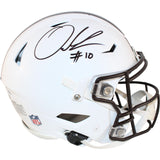 Quinshon Judkins Autographed Cleveland Browns Speedflex ALT Helmet Beckett 53119