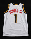 Michael Porter Jr. Signed Denver Nuggets Jersey (JSA COA) #14 Pk 2018 NBA Draft