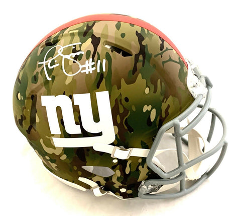 PHIL SIMMS SIGNED NEW YORK GIANTS CAMO FS SPEED AUTHENTIC HELMET FANATICS