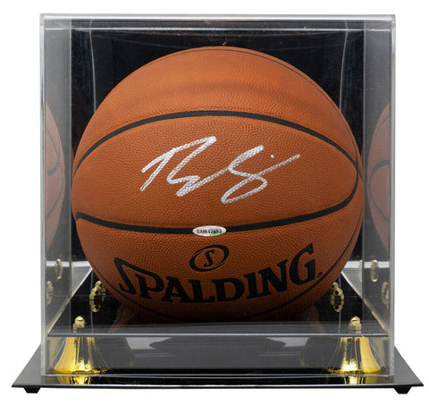 Ben Simmons Signed Spalding Official Basketball w/Case UDA