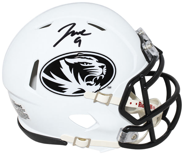 JEREMY MACLIN AUTOGRAPHED MISSOURI TIGERS WHITE SPEED MINI HELMET JSA