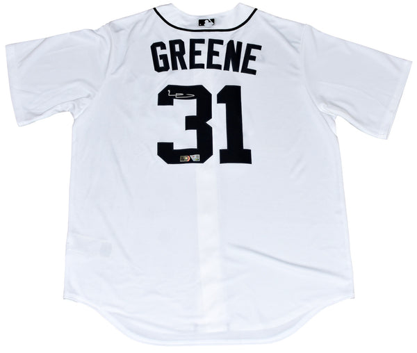 RILEY GREENE AUTOGRAPHED DETROIT TIGERS #31 WHITE NIKE JERSEY FANATICS / MLB